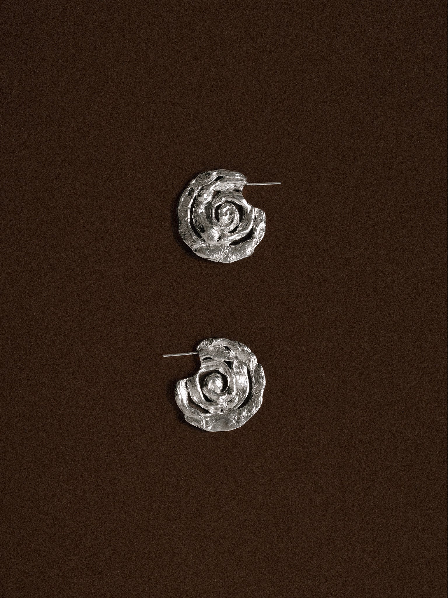 EVA REMENYI ORIGIN EARRINGS SILVER
